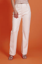 Load image into Gallery viewer, Adler Faux Leather Pants - Cream
