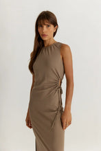 Load image into Gallery viewer, Amina Midi Dress - Taupe
