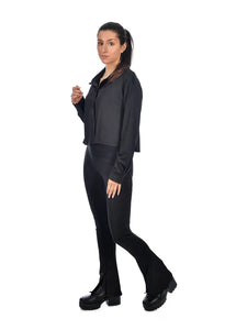 Ariana Luxe Knit Flare - Black