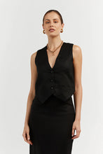 Load image into Gallery viewer, Cropped Vest - Black
