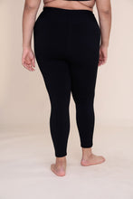 Load image into Gallery viewer, Curvy Ribbed High Waist Leggings  Chocolate or Black
