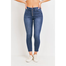Load image into Gallery viewer, HR Button Up Skinny Jeans Medium Wash
