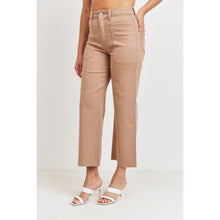 Load image into Gallery viewer, HR Utility Wide Leg Asst. Colors Latte
