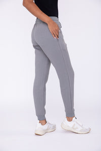 Quilted Jogger - Natural or Moon Mist