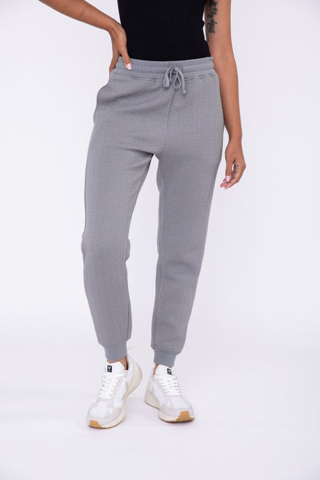 Quilted Jogger - Natural or Moon Mist