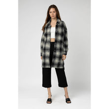 Load image into Gallery viewer, Marceline Coat - Grey/Blk
