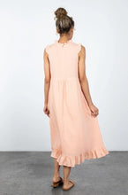 Load image into Gallery viewer, Marla Dress Peach Blush Back View
