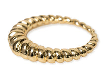 Load image into Gallery viewer, Penelope Twist Band Gold Plated over sterling silver
