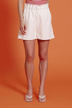 Load image into Gallery viewer, Raymond Faux Leather Shorts - Cream
