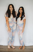 Load image into Gallery viewer, Tie Dye Knit Two Piece Set Mauve
