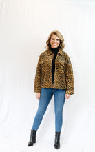 Load image into Gallery viewer, Leopard Corduroy Jacket
